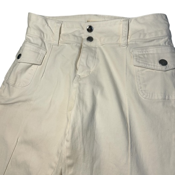 Altered State Emberly White Front Pocket Flare Jeans Sz Small - Picture 6 of 14